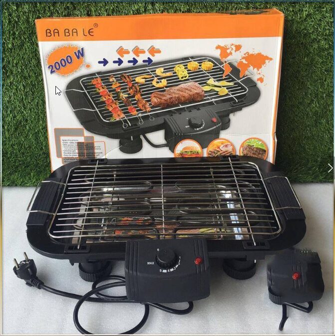 BẾP NƯỚNG ĐIỆN KHÔNG KHÓI CÓ VỈ NƯỚNG – ELECTRIC