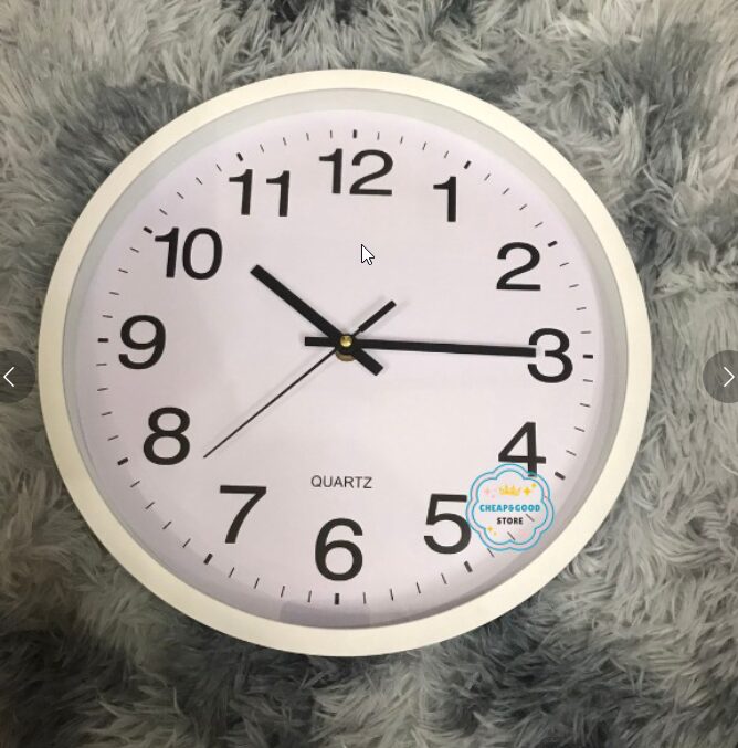 ĐỒNG HỒ TREO TƯỜNG KÍCH THƯỚC LỚN ĐƯỜNG KÍNH 30CM, ĐỒNG HỒ TREO TƯỜNG TRANG TRÍ – CHEAP&GOOD