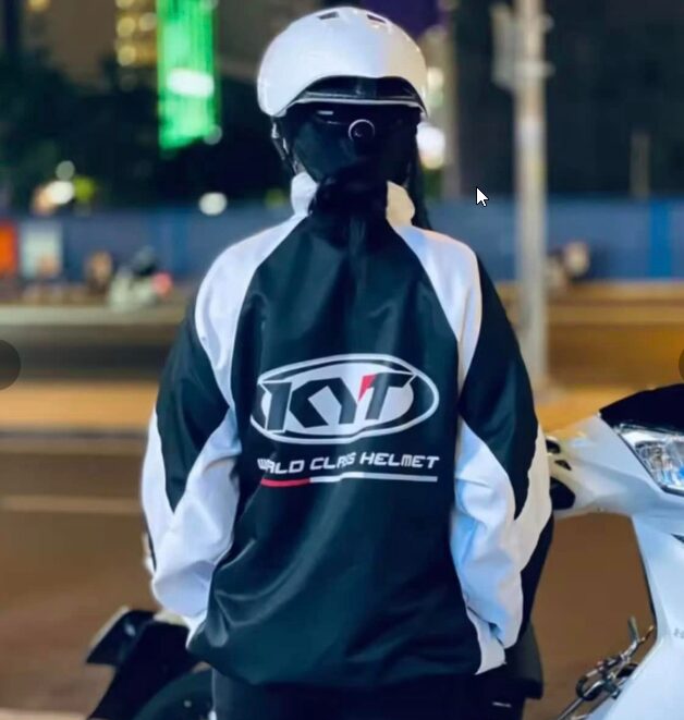 ÁO KHOÁC BOMBER DÙ KYT NAM NỮ FORM RỘNG 2 LỚP SA865 – SAM STORE