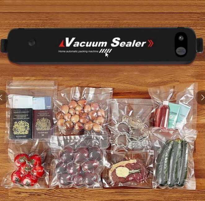MÁY HÚT CHÂN KHÔNG THỰC PHẨM CAO CẤP VACUUM SEALER -TẶNG 10 TÚI CTB364 – BECHIP