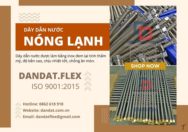 Dây mềm cấp nước ren trong, ống mềm dẫn nước inox, ống mềm inox dẫn nước vòi chậu