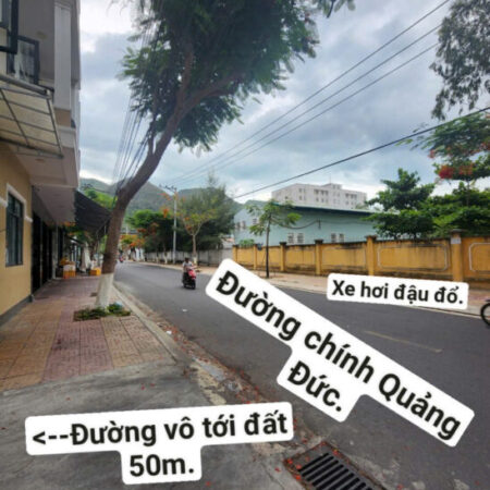 CẦN BÁN LÔ ĐẤT ĐẸP 3 MẶT TIỀN ĐƯỜNG QUẢNG ĐỨC, PHƯỜNG VĨNH HÒA, TP NHA TRANG.