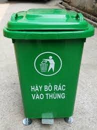 Thung rac 60l đap chan, Địa chỉ uy tín cung cấp thùng rác các loại, bán thùng rác