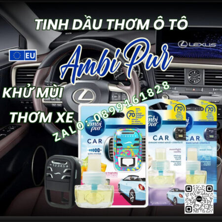 TINH DẦU THƠM KHỬ MÙI Ô TÔ AMBI PUR 7ml, CÀI CỬA GIÓ, CHỐNG SAY XE, NHẬP KHẨU CHÂU ÂU TINH DẦU THƠM KHỬ MÙI Ô TÔ AMBI PUR 7ml, CÀI CỬA GIÓ, CHỐNG SAY XE, NHẬP KHẨU CHÂU ÂU