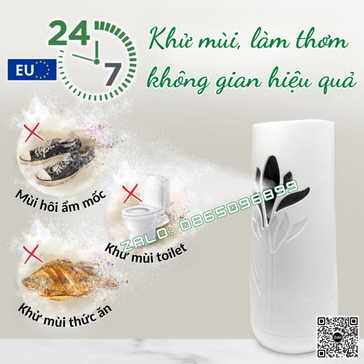 BỘ XỊT TINH DẦU TỰ ĐỘNG AIR WICK 250ml, THƠM PHÒNG, HỖ TRỢ KHỬ MÙI, NHẬP KHẨU CHÂU ÂU CHÍNH HÃNG