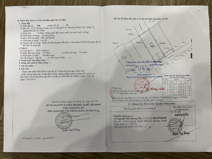 18 .SỐC NHÀ 8PN – 1 SẸC THẠNH LỘC 29, CÁCH NGÃ TƯ GA 500m-5,350 tỷ