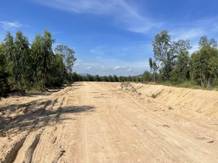 Bán 1.8 hecta đất Tân Xuân – Hàm Tân đường rộng 10m giá ngộp 145 triệu/ sào