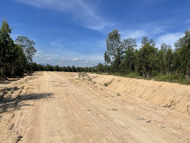 Bán 1.8 hecta đất Tân Xuân – Hàm Tân đường rộng 10m giá ngộp 145 triệu/ sào