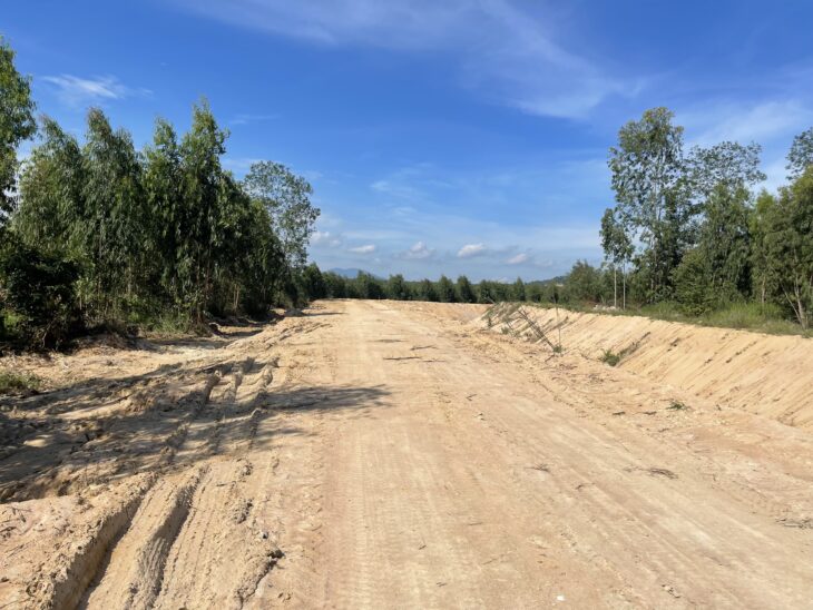 Bán 1.8 hecta đất Tân Xuân – Hàm Tân đường rộng 10m giá ngộp 145 triệu/ sào