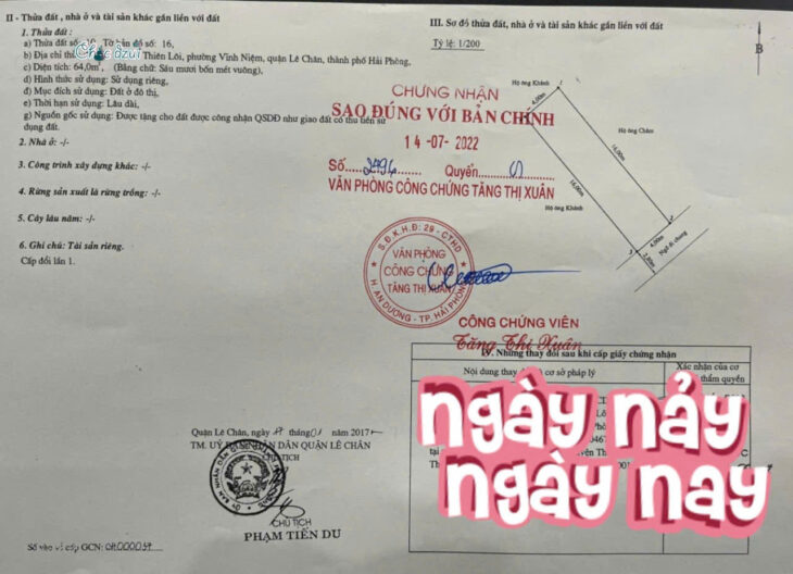 Nhà đẹp tuyến 2 Thiên Lôi, 64m 4 tầng, sân cổng độc lập, Giá 4.65 tỉ