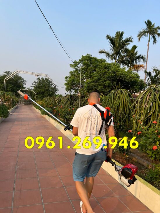 Máy cắt đa năng Sumo KD520: cắt cỏ, cưa cành trên cao, tỉa hàng rào chuyên nghiệp