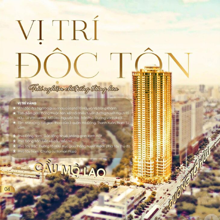 Mở bán căn hộ cao cấp tại chung cư QMS TOP TOWER – TÓ HỮU