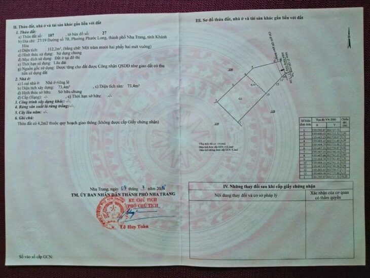 HOT HOT – CẦN BÁN ĐẤT TẶNG NHÀ TẠI phường Phước Long, thành phố Nha Trang, tỉnh Khánh Hòa