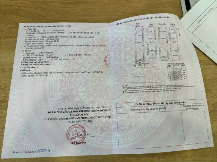 BÁN NHÀ MẶT PHỐ HUỲNH VĂN BÁNH, P.11, Q.PHÚ NHUẬN, 166M2, 6 TẦNG, 54 TỶ, SỔ HỒNG