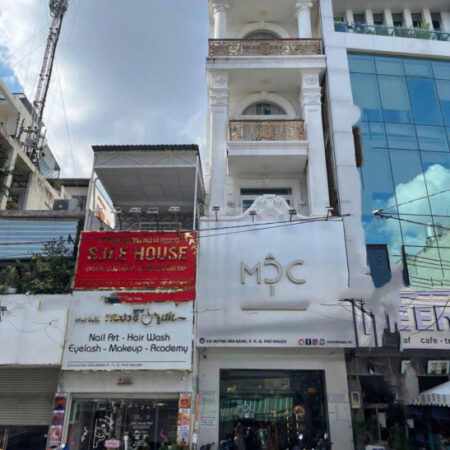 BÁN NHÀ MẶT PHỐ HUỲNH VĂN BÁNH, P.11, Q.PHÚ NHUẬN, 166M2, 6 TẦNG, 54 TỶ, SỔ HỒNG
