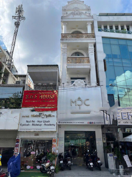 BÁN NHÀ MẶT PHỐ HUỲNH VĂN BÁNH, P.11, Q.PHÚ NHUẬN, 166M2, 6 TẦNG, 54 TỶ, SỔ HỒNG