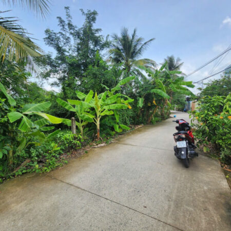 Bán đất Mỹ Tho 5×24.5m Thổ cư Đường 5m Cách Trần Văn Hiển 50m Giá 1.3 tỷ