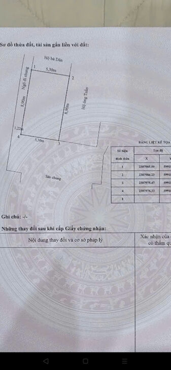 Chính Chủ gửi Bán căn nhà 4 tầng Xây độc lập Lô góc Trong Ngõ Đường Đà Nẵng – Ngô Quyền – Hải Phòng