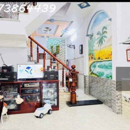 ???? BÁN NHÀ TÂN CHÁNH HIỆP 07– Q.12 ???? 3 TẦNG BTCT – 4PN – HẺM XE HƠI THÔNG – GẦN CHỢ – GIÁ CHỈ