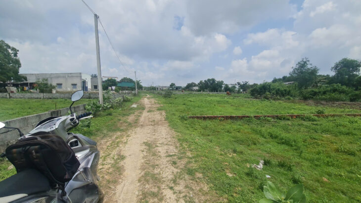 Bán 31.8m đất thổ cư Hẻm Trần Quang Diệu, Tân Phước, LaGi giá rẻ 140tr/m ngang