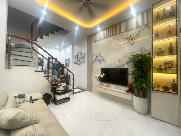 BÁN NHÀ KIM GIANG- HOÀNG MAI, 35 M2, 4 TẦNG, MẶT TIỀN 4 M, GIÁ 7,7 TỶ