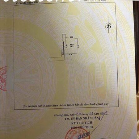 Bán Đất Tặng nhà 3 tầng Kim Giang, Đại Kim, Hoàng Mai, Hà Nội, 17 tỷ, 100 m2, đẹp, nhiều tiện ích