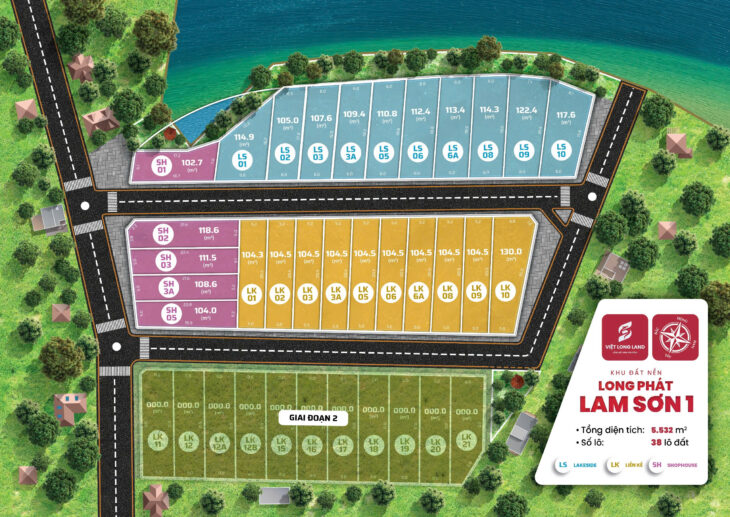 🔥 SIÊU PHẨM ĐẤT NỀN LONG PHÁT – LAM SƠN 1 Sổ Đỏ Riêng, Giá Chỉ Từ 120 Triệu/Lô, Cơ Hội Sinh Lời