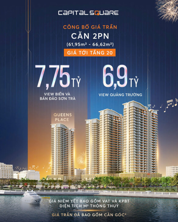 CAPITAL SQUARE Tổ hợp 88+ tiện ích, đỉnh cao giữa trung tâm Đà Nẵng.