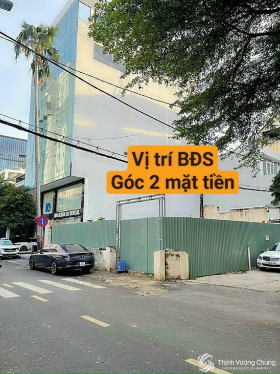 GÓC 2 MẶT TIỀN – VĂN PHÒNG CAO TẦNG – TRUNG TÂM Q.BÌNH THẠNH (ĐỘC QUYỀN BÁN)