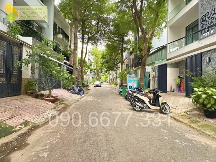 ‼️ Khu phân lô Đặng Thùy Trâm – Hẻm 10m có vỉa hè – 75m2 xây mới ngang gần 5m