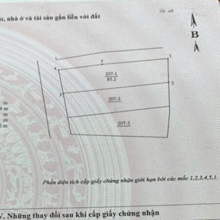 Bán lô đất góc đẹp, 86m2 tại Thanh Am, Long Biên