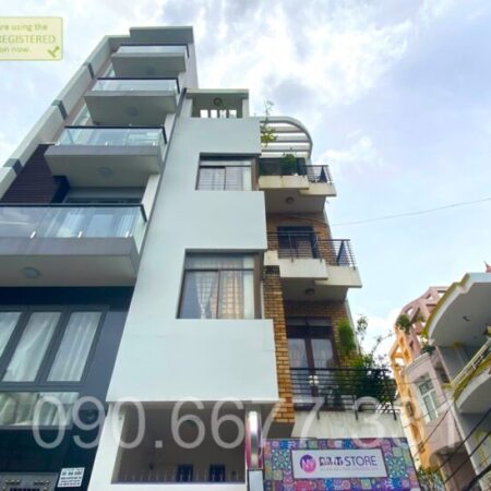 PHÚ NHUẬN – MẶT TIỀN HẺM KINH DOANH – 5 TẦNG NGANG 5.5M – LÔ GÓC THÔNG THOÁNG