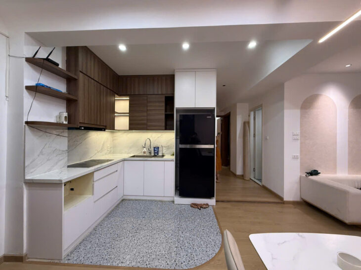 Bán căn hộ chung cư sổ đỏ Nơ 1A Linh Đàm, quận Hoàng Mai, 73m2, 3 ngủ, 4.0x tỷ