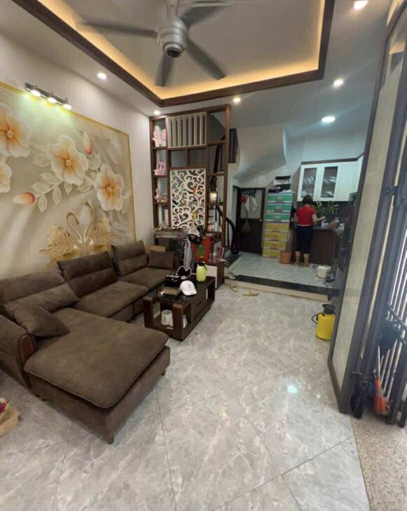 Mai Động, Đền Lừ, Nhà 5 Tầng, Ba Gác Đỗ Cửa, 20m Ra Ô Tô Nhỉnh 6 Tỷ