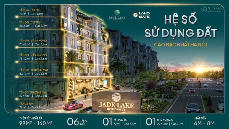 JadeLake Tây Hồ Tây – một lựa chọn mới đang khiến thị trường phải chú ý