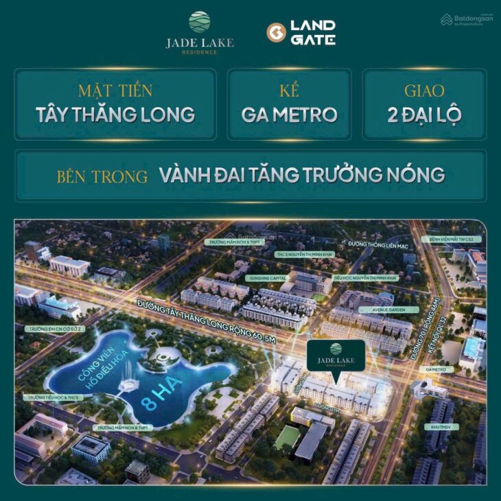 28 tỷ- HÀNG NGOẠI GIAO SIÊU HIẾM tại Jade Lake Residence,Bắc Từ Liêm, Hà Nội