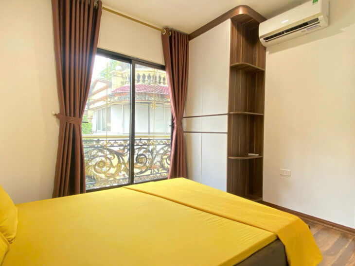Cho thuê 1pk 1p cực đẹp thoáng ban công Full đồ tại 98 Thái Hà