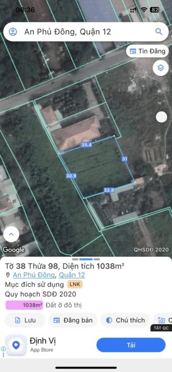 bán đất an phú đông quận 12 đất ông bà để lại