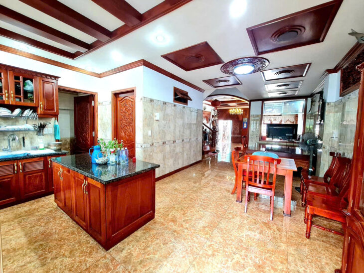 Bán Biệt thự 5 lầu mái Thái MTKD Spa Nguyễn Văn Khối 7m 266m2 có hầm, hồ bơi chỉ 22.5 tỷ