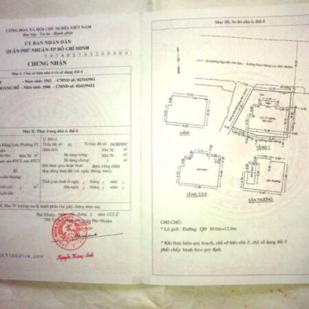 Bán tòa nhà góc 2MT Phan Đăng Lưu – Trần Kế Xương, Q. Phú Nhuận, 334.7m², 1 hầm 4 tầng, 170 tỷ