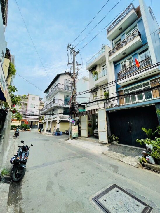 ???? NHÀ 4 TẦNG BTCT – 100M² – KHU VIP P.1 DƯƠNG BÁ TRẠC – CHỈ 12.5 TỶ