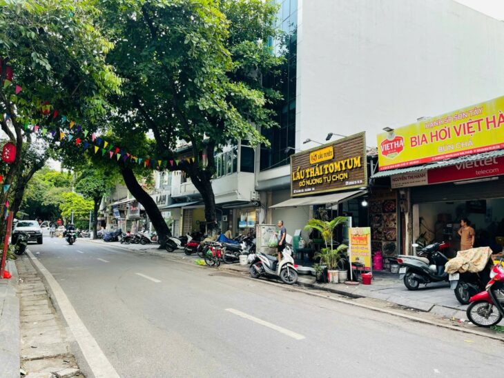 [BÁN ĐẤT HIẾM- 2 MẶT PHỐ] Mặt Phố Sơn Tây (Trần Phú) 140m/ MT 6.5m 72.8 Tỷ (TL)