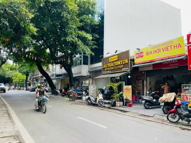 [BÁN ĐẤT HIẾM- 2 MẶT PHỐ] Mặt Phố Sơn Tây (Trần Phú) 140m/ MT 6.5m 72.8 Tỷ (TL)