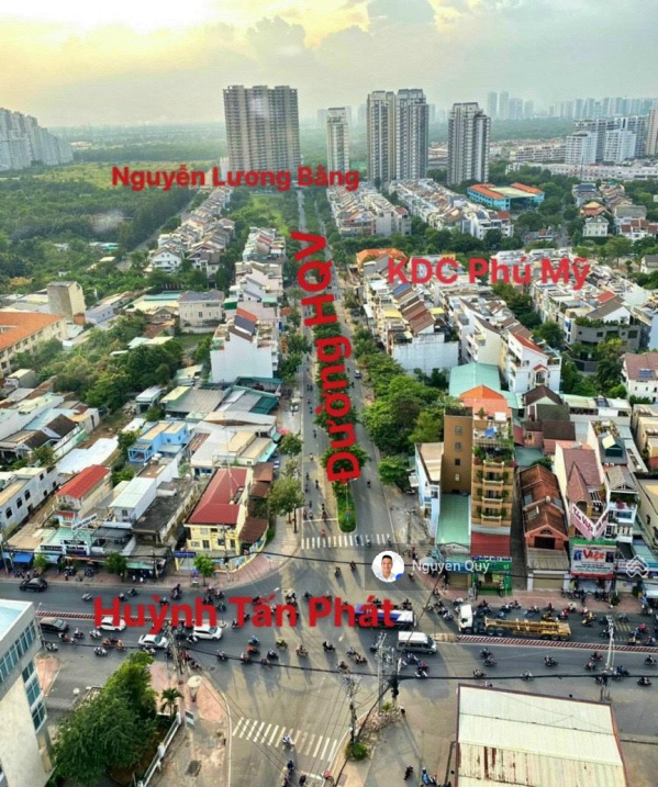 Bán Nhà Phố Mặt Tiền Đường 30m Hoàng Quốc Việt, P. Phú Mỹ, Q7 – 132m², Giá 25 Tỷ