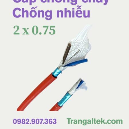 Cáp chống cháy 0.75mm² GFT Altek Kabel – Giải pháp an toàn cho hệ thống báo cháy