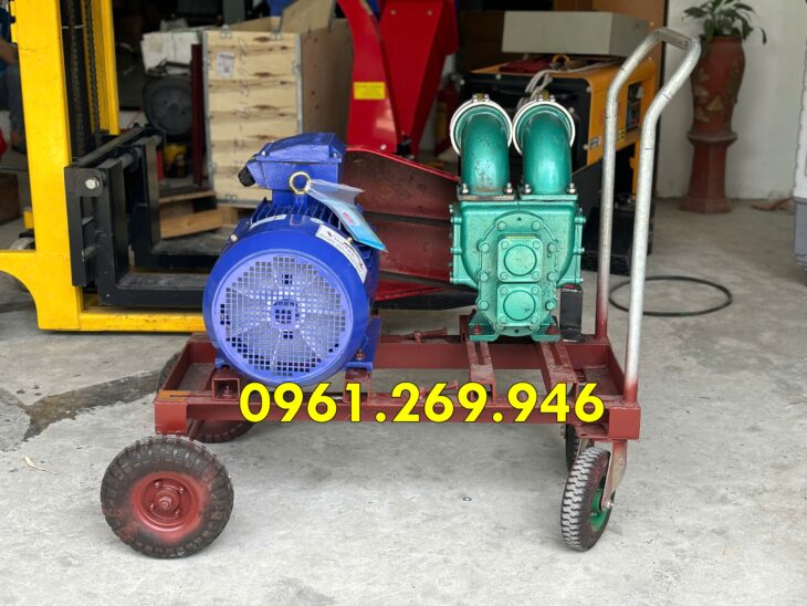 Bơm bùn đặc chống tắc sên 100 động cơ 15kw