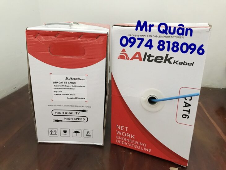 Cáp mạng Altek Kabel – TCVN8698:2011