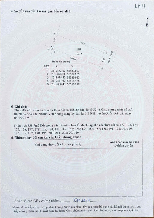 Đất nền Láng Hòa Lạc giá 2.5 tỷ diện tích 100m2 gần khu đô thị VinGroup – Nguyễn Hùng BĐS –