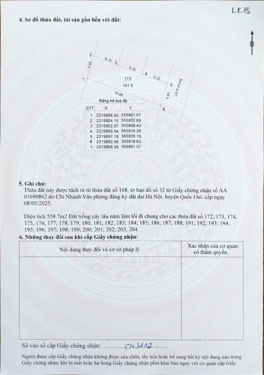 Đất nền Láng Hòa Lạc giá 2.9 tỷ diện tích 100m2 pháp lý rõ ràng – Nguyễn Hùng BĐS – 0989333012
