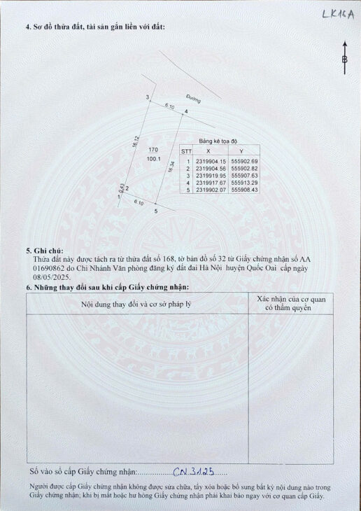 Cần bán đất nền Láng Hòa Lạc 100m2 giá 2.35 tỷ – vị trí trung tâm, dân cư đông, gần chợ Nguyễn